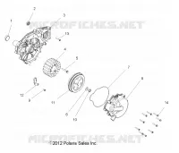 MOTOR, STATOR and VOLANTE