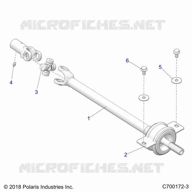 TREN, MID PROP SHAFT
