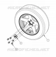 RUEDAS, OPCIONES, RUEDA, 14 INCH POLISHED ALUMINUM 5 BOLT
