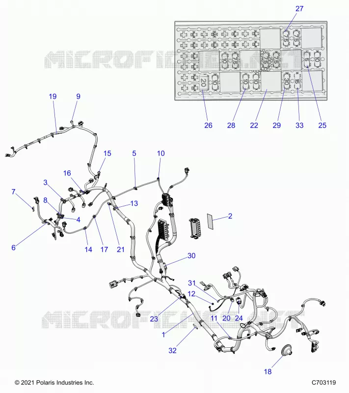ELECTRICA, WIRE HARNESS