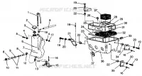 TANQUE DE ACEITE/CAJA FILTRO DE AIRE XLT RMK 0960956, XLT SKS 0960556 AND EUROPEAN XLT SKS E960 (4931813181C007)