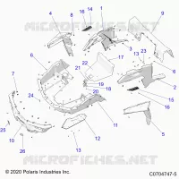 CARROCERÍA POSTERIOR RACK AND FENDERS