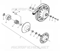 accionado de embrague ASSEMBLY Magnum 2x4 W957544 (4926852685B013)