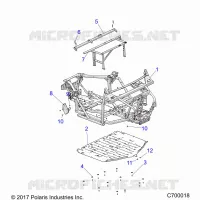 CHASSIS, MAIN FRAME AND ESQUÃD PLATES