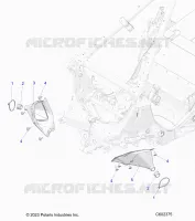 CHASIS, TIE ROD BOOT ASM.