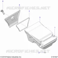 CAJA DE ALMACENAJE, REAR