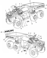 ETIQUETAS BIG BOSS 6X6 400L W97AE38A (4940814081A009)