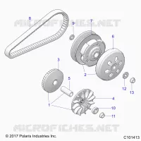 TREN, PRIMARY CLUTCH