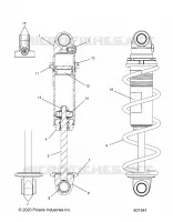 SUSPENSION, CHOQUE FRONTAL TRACK, MONOTUBE 7045530
