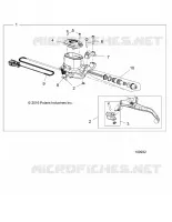FRENO FRONTAL BRAKE LEVER AND MASTER CYLINDER