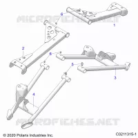 SUSPENSION TRASERA CONTROL ARMS
