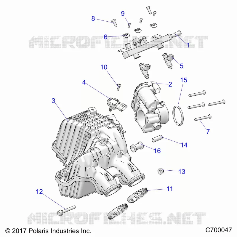 ENGINE, TOMA DE AIRE MANIFOLD, THROTTLE BODY, FUEL RAIL