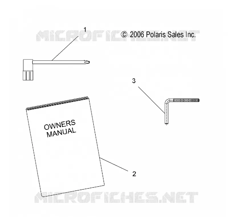 KIT DE HERRAMIENTA and EL MANUAL DEL PROPIETARIO