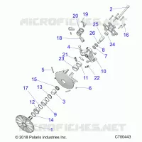 TREN, PRIMARY CLUTCH