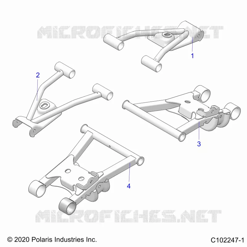 SUSPENSIONDLE CONTROL ARMS