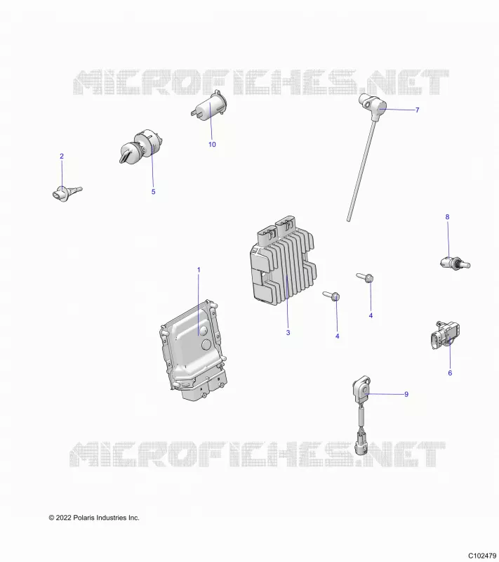 ELECTRICA, SWITCHES, SENSORS, ECU AND CONTROL MODULES