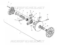 Embrague ASSEMBLY 440 0952760, 440 SKS 0952560,  and EUROPEAN 440 SKS E (4929032903C001)