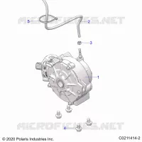 TREN, FRONT GEARCASE MOUNTING