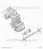 MOTOR, MOUNTING & LONG BLOCK