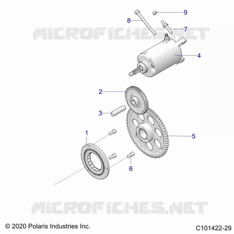 MOTOR DE ARRANQUE DRIVE