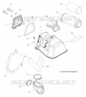 MOTOR, TOMA DE AIRE (BUILT 10/22/10 AND BEFORE)