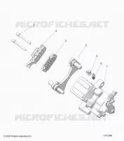 BRAKES, PINZA FRENO TRASEIRA