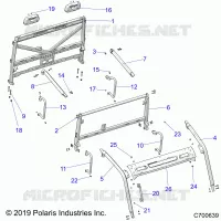 CHASSIS, CAB BASTIDOR