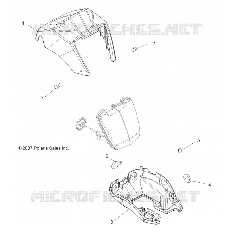 FARO DELANTERO POD