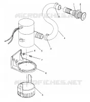BOMBA DE ACHIQUE SLX 780 B964287 and Intl. SLX 780 I964287 (4937443744B013)