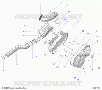 TREN, CLUTCH COVER AND DUCTING