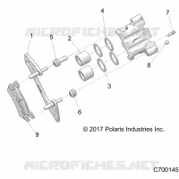 FRENO TRASERO CALIPER