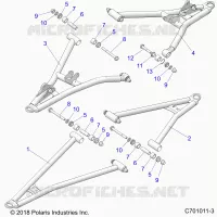 SUSPENSIÃ“N DELANTERA CONTROL ARMS