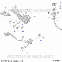 BRAKES, BRAKE PEDAL AND CILINDRO MAESTRO