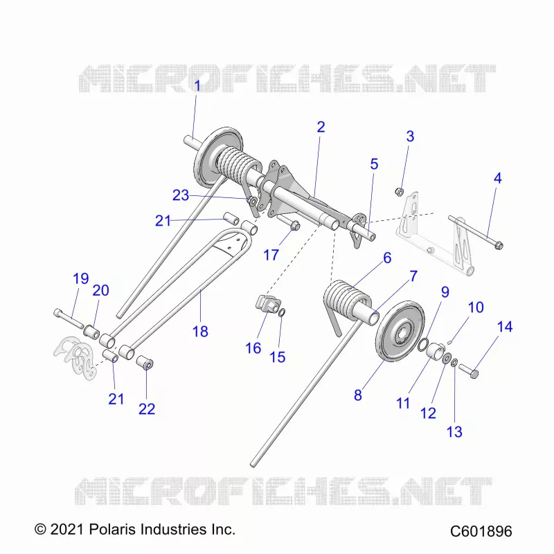 SUSPENSION, TRASERO ARM PAR