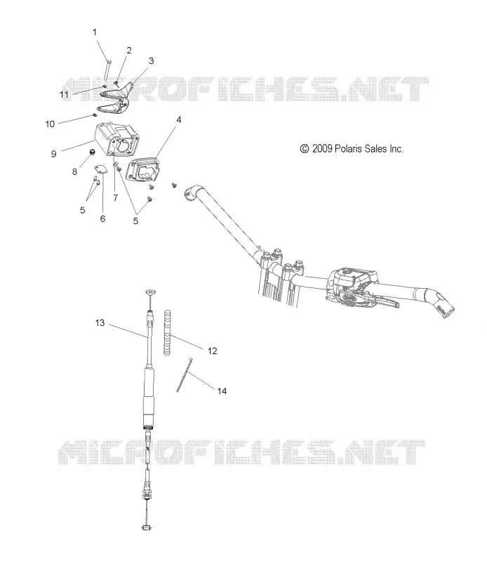 MOTOR, ACELERADOR CONTROL ASM.