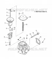 MOTOR, CARBURADOR, UPPER
