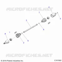 DRIVE TRAIN, DRIVE EJE TRASERO