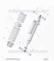 SUSPENSION, CHOQUE FRONTAL MOUNTING