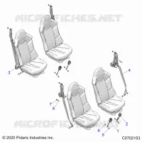 ASIENTO BELT MOUNTING