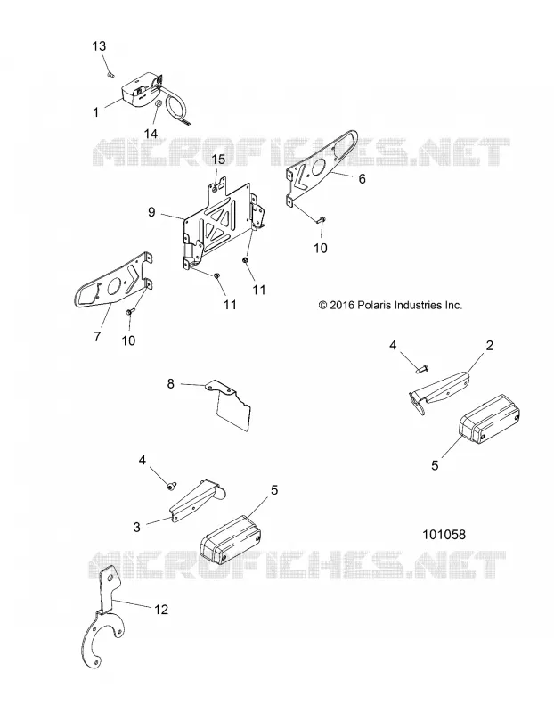 ELECTRICA, TURN SIGNALS AND LICENSE PLATE
