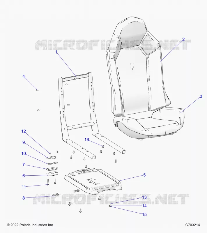 ASIENTO ASM. AND SLIDER