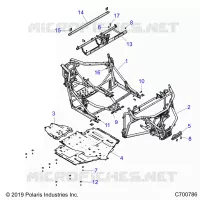 CHASSIS, MAIN FRAME AND ESQUÃD PLATES