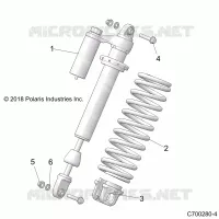 SUSPENSION, CHOQUE FRONTAL MOUNTING