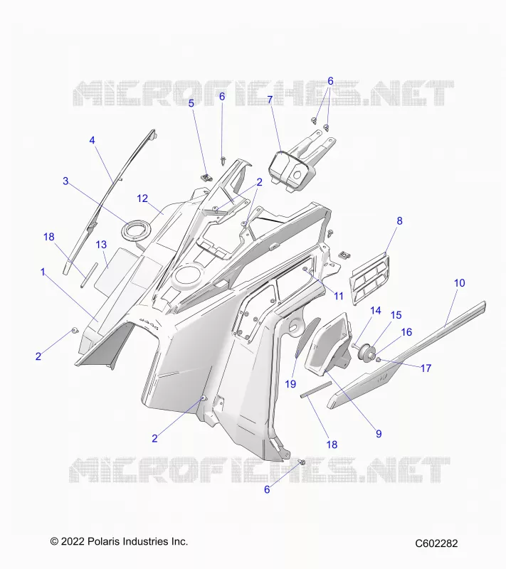 FAIRING MEDIO