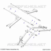 SUSPENSION TRASERA CONTROL ARM MOUNTING
