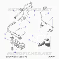 SISTEMA DE COMBUSTIBLE, RAIL, LINES AND THROTTLE BODY