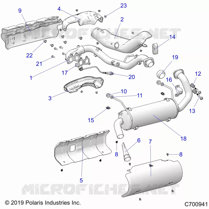 ENGINE, SISTEMA DE ESCAPE
