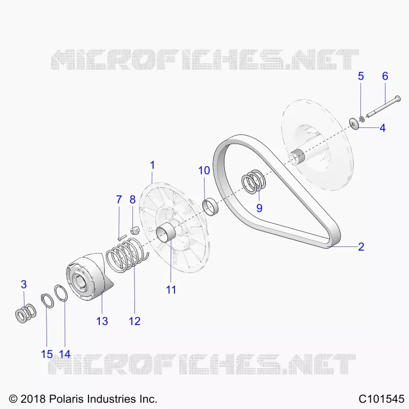TREN, SECONDARY CLUTCH