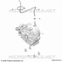 TREN, FRONT GEARCASE MOUNTING