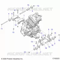 MOTOR, MOUNTING